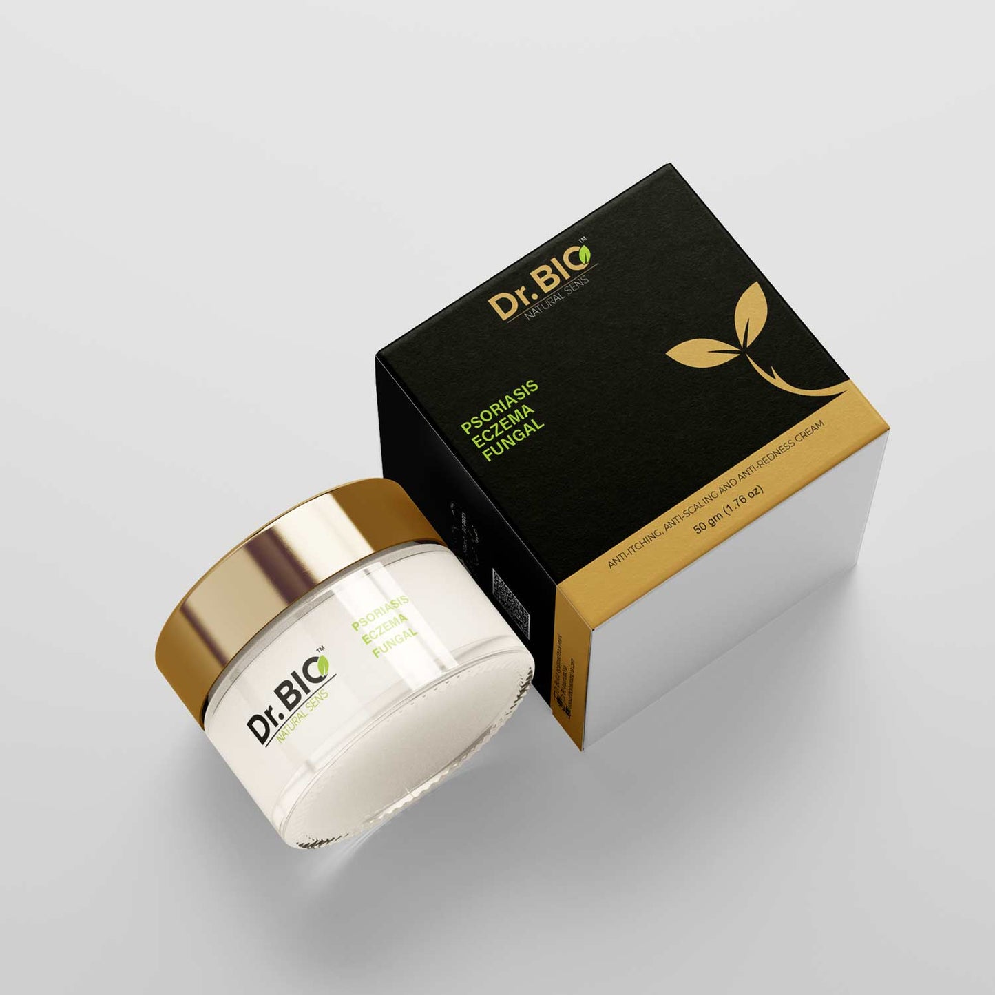 Dr. Bio Natural Sense 100% Natural Cream for Psoriasis, Eczema & Fungal