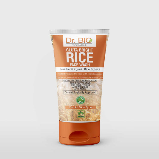 Dr.Bio Natural Sense  |  Gluta Bright Rice Face Wash